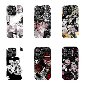 Soul Eater Phone Case Evans CronaMaka Albam Black Star Tsubaki Death the KidManga Anime, Anime Vintage Special Cover foriPhone 1112 13 14 15 16 Pro Max Plus