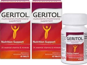 Geritol Complete Supplements 40ct, 2 Pack