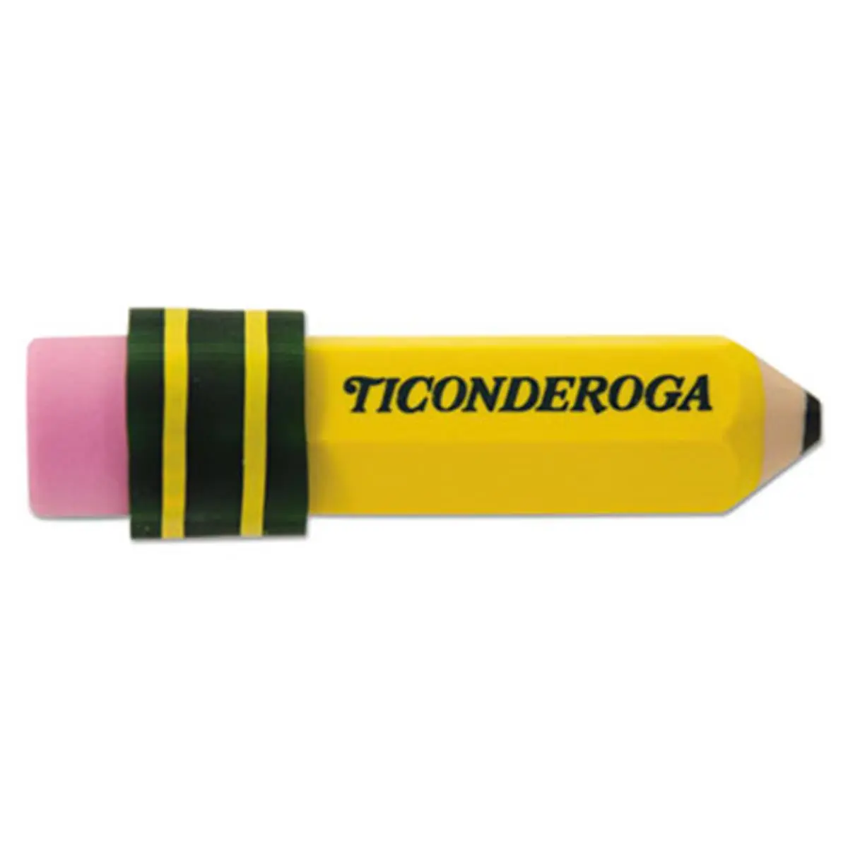 Dixon Ticonderoga DIX38936 Shaped Eraser - Latex-Free