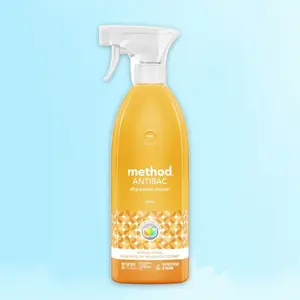 Method Citron All-Purpose Spray 28fl oz - Citron Scent All-Purpose Cleaner, 28fl oz, Antibacterial, for Multi-Surface, Plant-Based