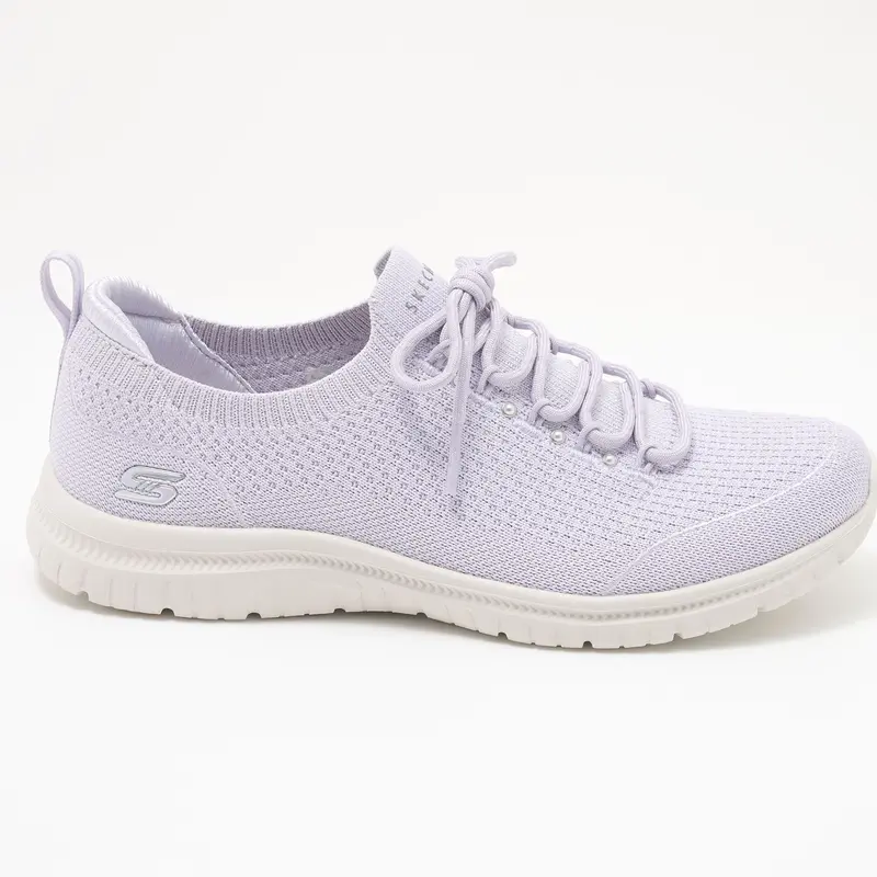Skechers Virtue Stretch Knit FIxed Lace Sneakers