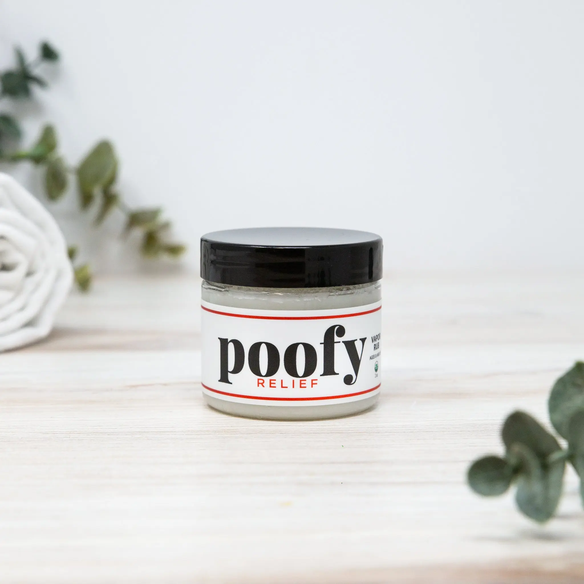 Organic Vapor Rub for Ages 5+ - Natural Formula for Skin Care and Hydration