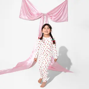 Cherry On Top Bamboo Kids Pajamas