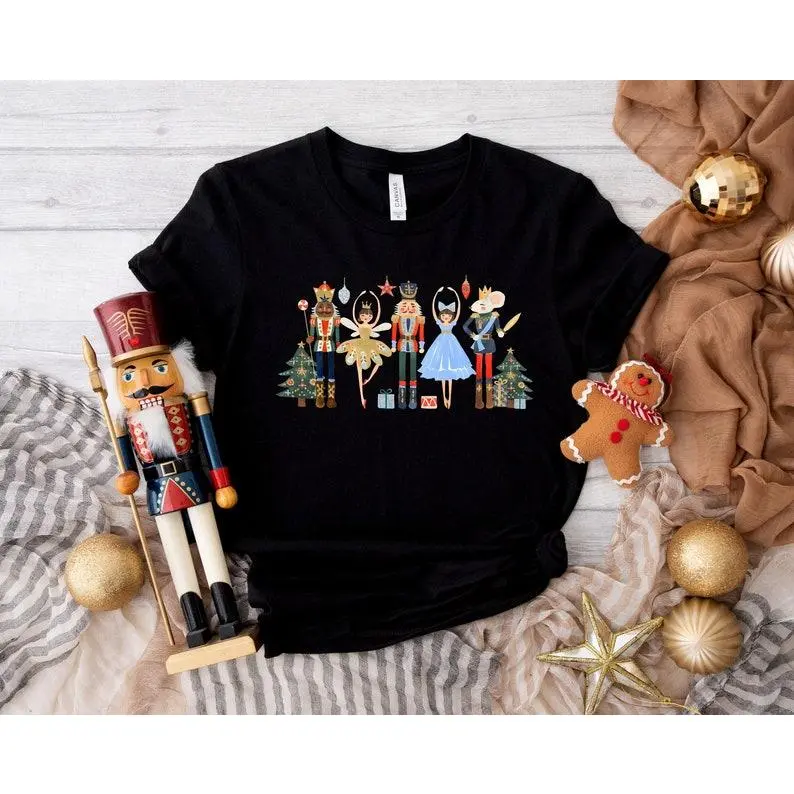 Nutcracker Shirt, Christmas Gifts, Holiday Party Shirt, Christmas Shirt, Nutcracker TShirt, Christmas Shirt for Women, Xmas Shirt
