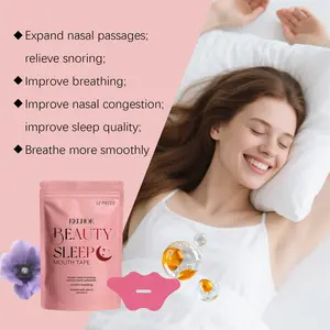 1 Pack Sleep Lip Mask 12 Sheets, Moisturizing Soft Lips, Improve Dryness, Repair Dull Lips, Valentine's Day Gift Choice