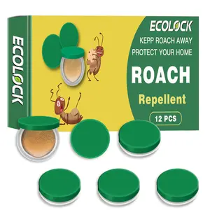 Roach Repellent Gel Bait Pest Control Kit, Long-Lasting Cockroach Exterminator with Pouches for Indoor/Outdoor Use, Kitchen Areas Infestation Solution