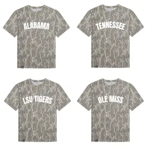 Custom NCCA Team Mossy Oak Original Bottomland Tee For Men And Women, Camo Pattern Men's T-shirt, Soft & Breathable Cotton