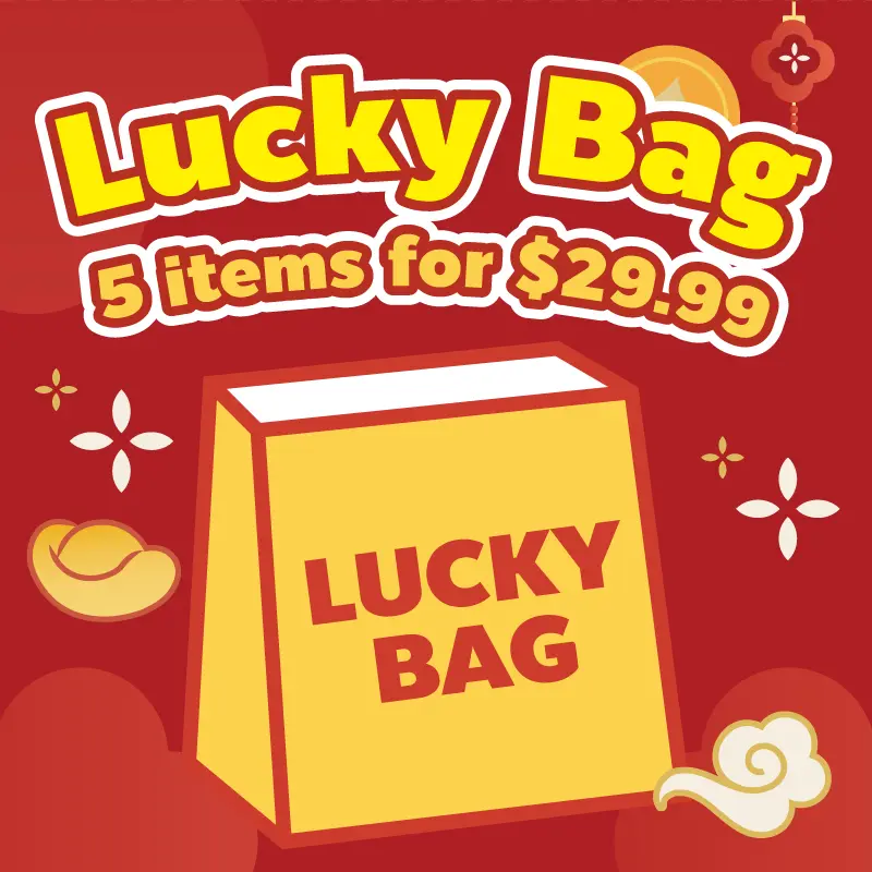 TOPTOY Lucky Bag - 5pcs Mystery Collectible Bundle, Mega Value Pack, Birthday & Holiday Gift, Party Favor Bag Party Gifts