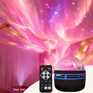Galaxy Star Projector Lamp, Starry Projector, USB Powered RGB Atmosphere Light, Relaxing Office/home Decor, Perfect Gift for Valentine's Day, Christmas, Halloween