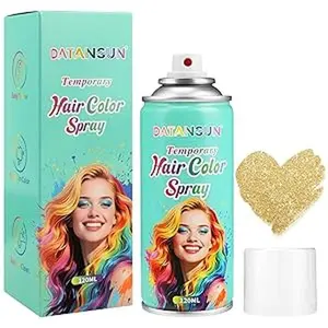 DATANSUN Temporary Hair Color Spray 4.06 oz Skin Friendly Easy To Clean Large Capacity Washable Haircare Product