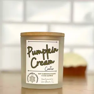 Pumpkin Cream Cooter Candle- Pumpkin Cream scented candle