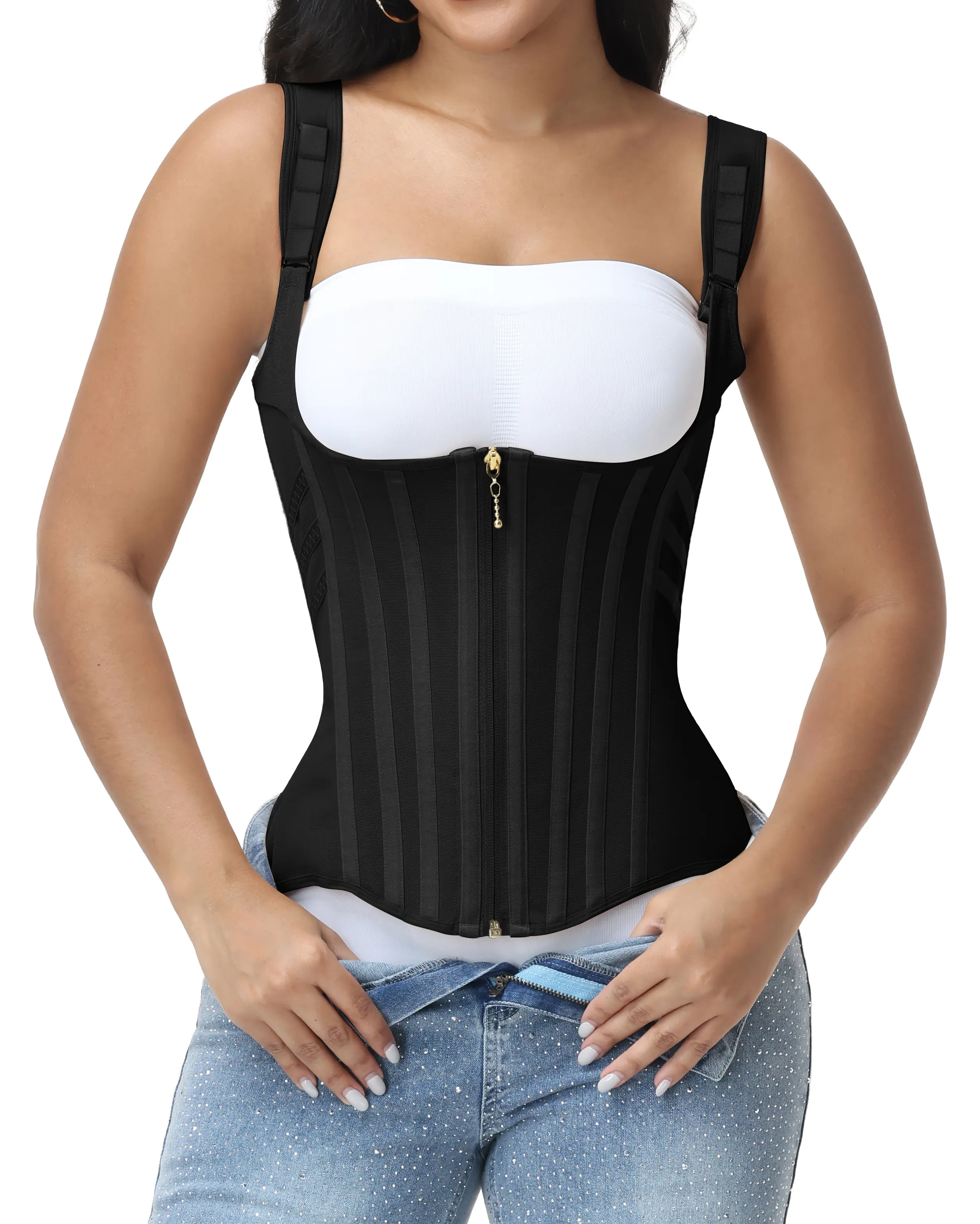 SHAPSHE Waist Shapewear for Women Workout Waist Cincher Corset Vest Back Support