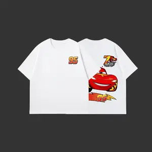 Retro Racing Car Graphic Gildan T-Shirt, Vintage Cartoon Race Tee, Speed Champion Inspired Shirt, Casual Cotton Classic Fit Gildan Tee, Trendy Streetwear Outfit, Gift for Racing Movie Fans