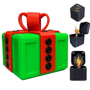 Funny Pop-Up Prank Gift Box – Hidden Middle Finger Surprise, Annoying Gift Box with Screws, Hilarious Novelty Gag Gift for Friends, Coworkers