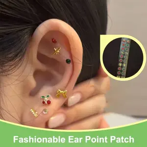 Acupressure Ear Seeds - Gems for Ears - Ear Stickers - Therapeutical Relaxing Earrings - Gifts for Her
