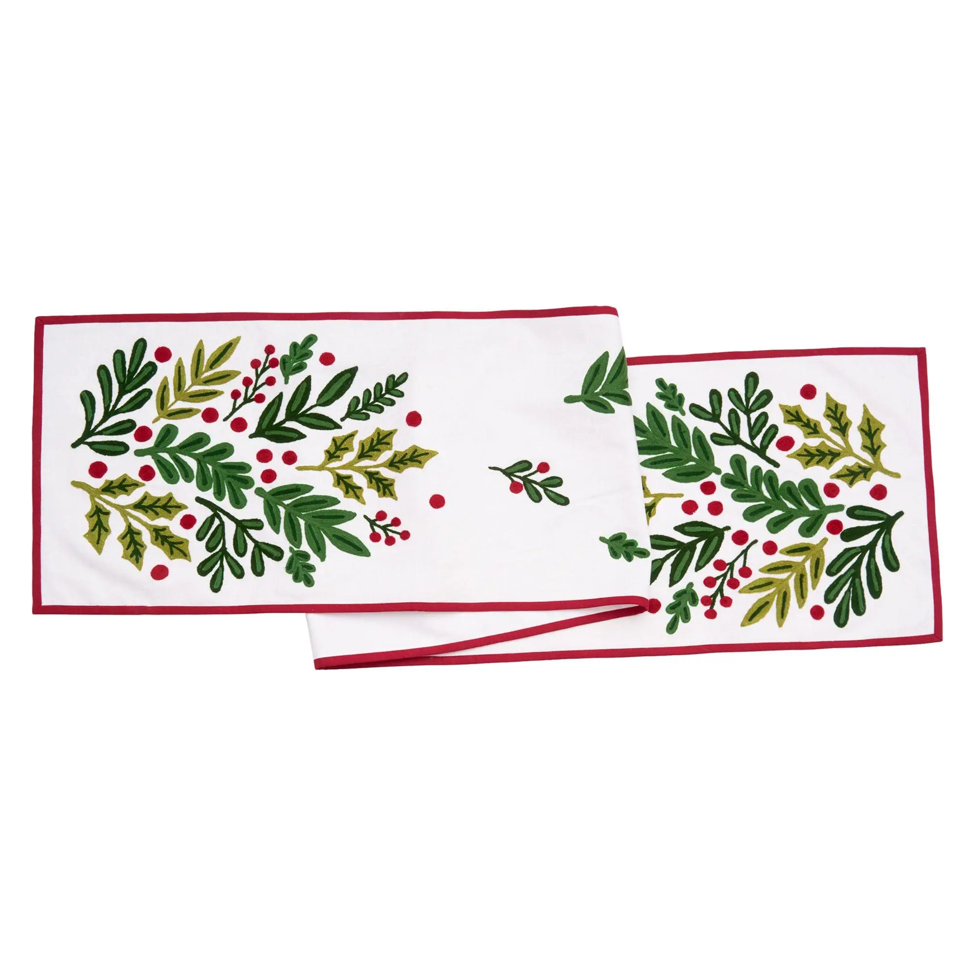 Botanical Christmas Runner by Valerie