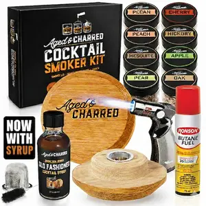 Smoke Lid Cocktail Smoker Kit - 12pc Set