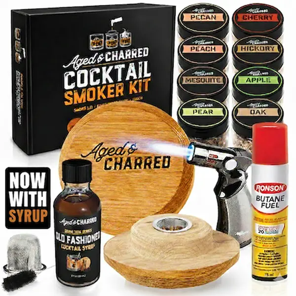 Smoke Lid Cocktail Smoker Kit - 12pc Set