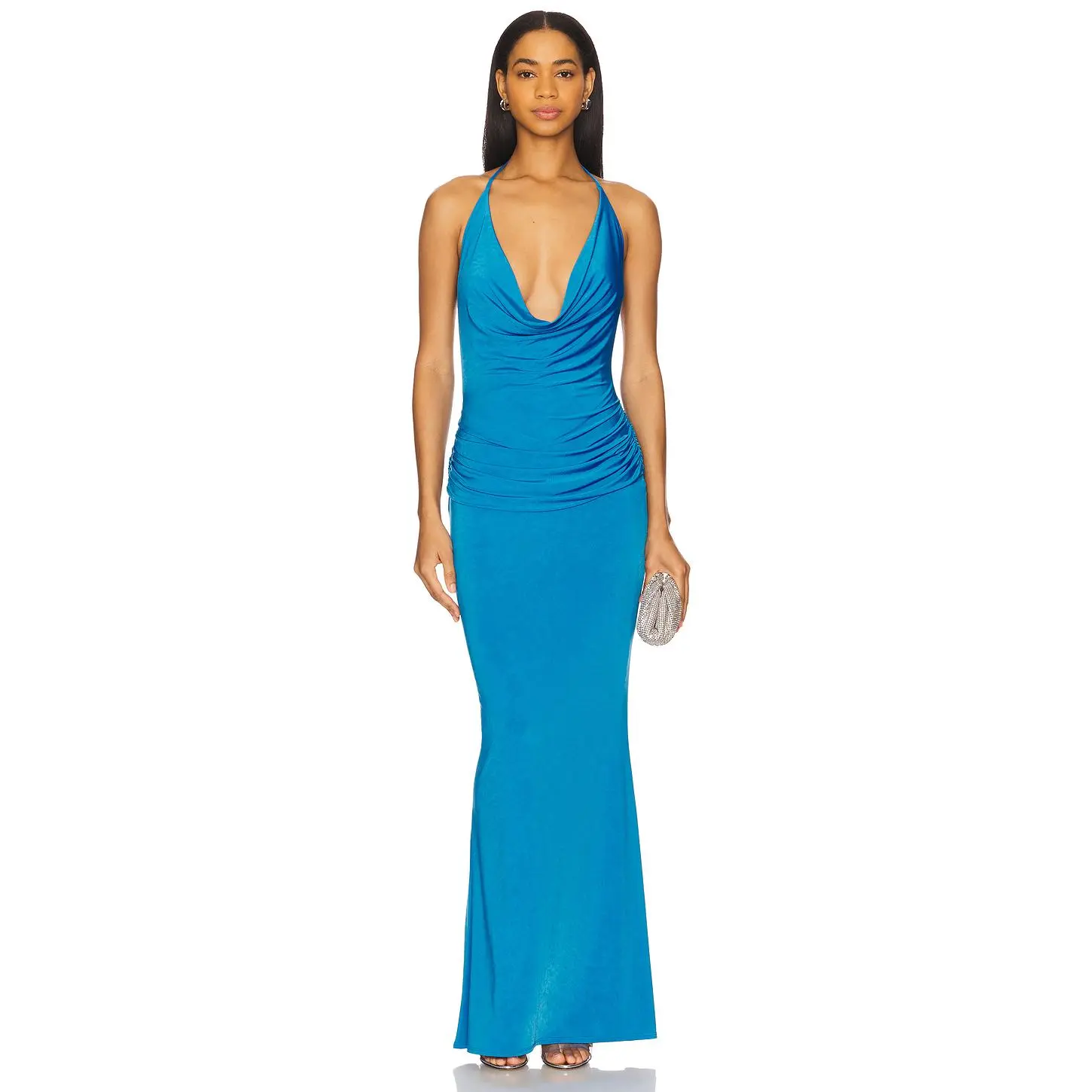 Katie May Selene Gown in Turquoise