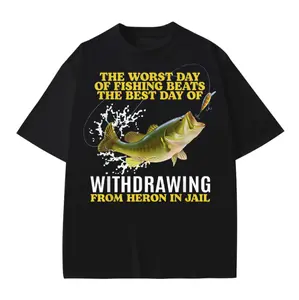 Worst Day Of Fishing, Funny Shirt, Funny Fishing Shirt Menswear Top