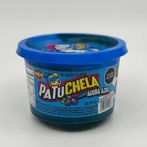 Patuchela Blueberry Juice Flavor Pulp Paste 500G for Authentic Michelada's Drink with Sour Kick from Mexico Beverage Genuine Taste Taffy