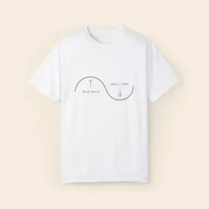 Buy High Sell Low T-Shirt, Funny Crypto Tee, Hilarious Menswear Tshirts, cryptobro fashion, Cryptographyc, Minimalist Streetwear Top Casual Classic