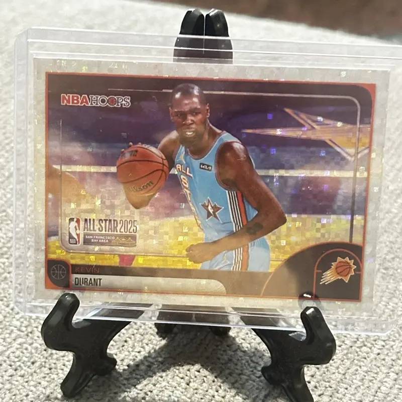 Kevin Durant 3 Card Lot 24/25 Panini Revolution 25/26 NBA Hoops All Star Prizm Parallel 25/26 Topps Power Players Collectible Cards