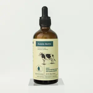 Aussie Betta Golden Micro Peptide Tallow Serum | Anti-Aging, Firming & Smooth | Collagen & Deep Hydration with Beef Fatty Acids for Fine Lines and Dark Spots,summerwins