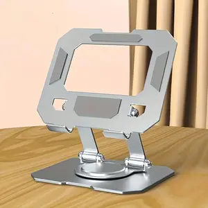 360° Rotatable Tablet & Phone Holder, Tablet Mount Stand, Adjustable Foldable Tablet & Phone Stand, Tablet & Phone Accessories for Home & Office