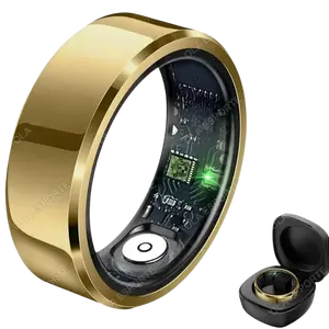smart ring Blood Pressure Heart Rate Sleep Monitoring Smartring IP68 & 5ATM Waterproof Multi-sport Mode Smartring Man Women