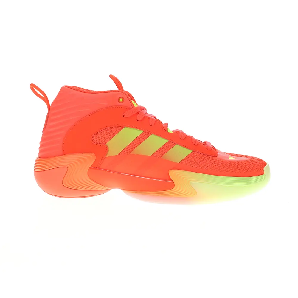 adidas Mens Exhibit 2 Mid Basketball Sneakers Shoes - Orange adidas Mens Exhibit 2 Mid Basketball Sneakers Shoes - Orange