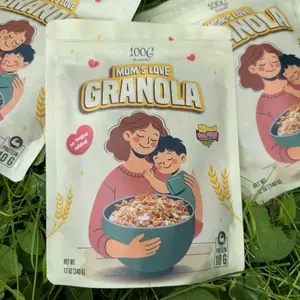 Mom’s Love Granola (2-Pack) | No Sugar Added | Vegan | Gluten-Free | High Protein