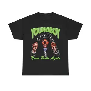 YB Hard Vintage Opium Y2k T-Shirt Rap Tee Hip Hop Graphic Print Casual Cotton Classic Menswear Top