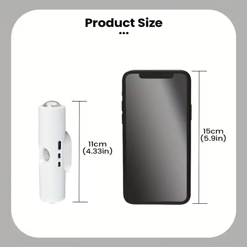 3/4-Pack USB Rechargeable LED Night Light, RGB Gradient Lighting, Motion Sensor, Auto-On/Off, Dimmable Wall Lamp with Magnetic Base & Cat-Eye Design, Wall Lights Decor for Home, Bedroom, Hallway, Rgb Lighting,summerwins 3/4-Pack USB Rechargeable LED Night Light, RGB Gradient Lighting, Motion Sensor, Auto-On/Off, Dimmable Wall Lamp with Magnetic Base & Cat-Eye Design, Wall Lights Decor for Home, Bedroom, Hallway, Rgb Lighting,summerwins