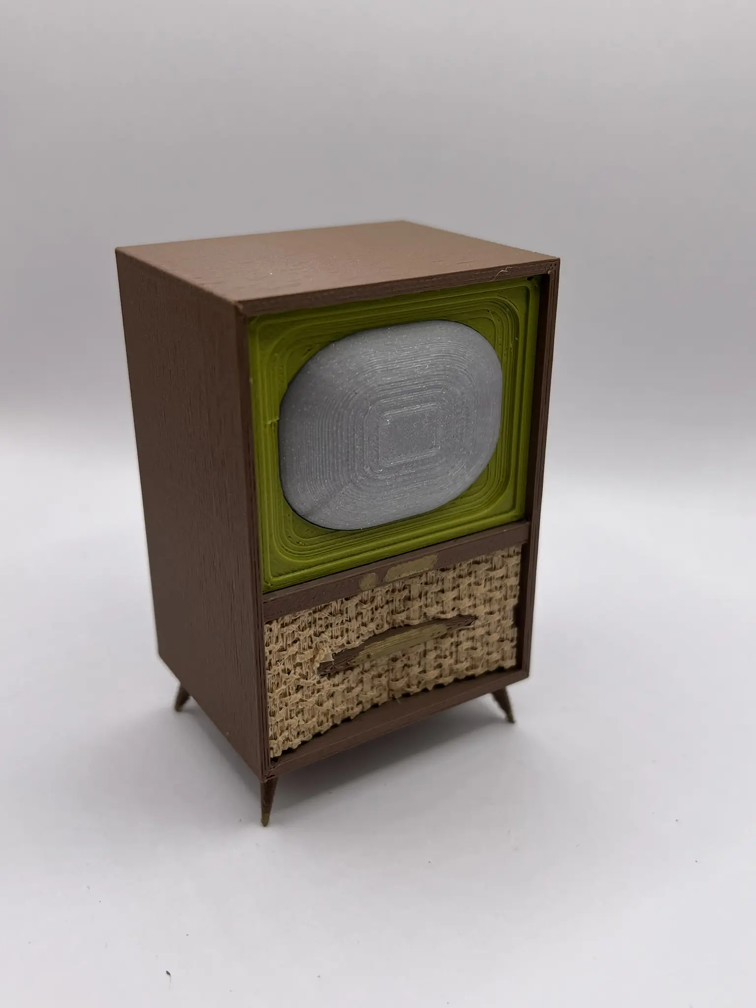 1:12 Scale Vintage RCA Television
