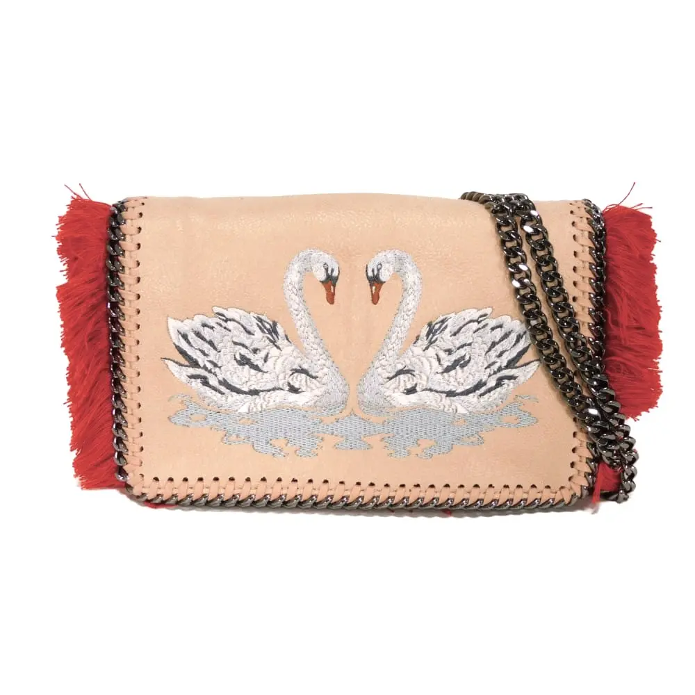 Pre-owned Stella McCartney Polyester Shoulder Bags Falabella Shaggy Deer Shoulder Bag