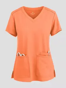 Med Couture Insight Women's 3-Pocket V-Neck Scrub Top