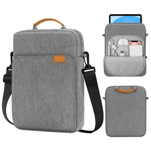 Tablet Sleeve Bag Case With Shoulder Strap Compatible With Macbook/IPad , Kindle , Samsung Galaxy And Android Tablets 9-14 Inches