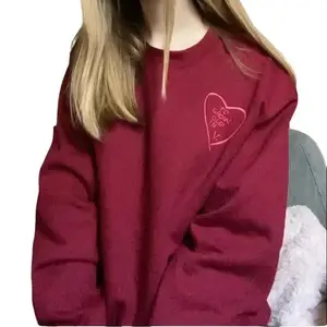 Scarlet To Grow Old In Wanda Vision Maximoff Witch Sweatshirt Hand Made Embroidered fall tee Horror Book Lover Sweatshirt Funny Spooky Ghost Sweatshirt casual thermal