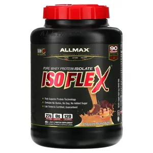 ALLMAX ISOFLEX®, Pure Whey Protein Isolate, Chocolate Peanut Butter, 5 lbs (2.27 kg)