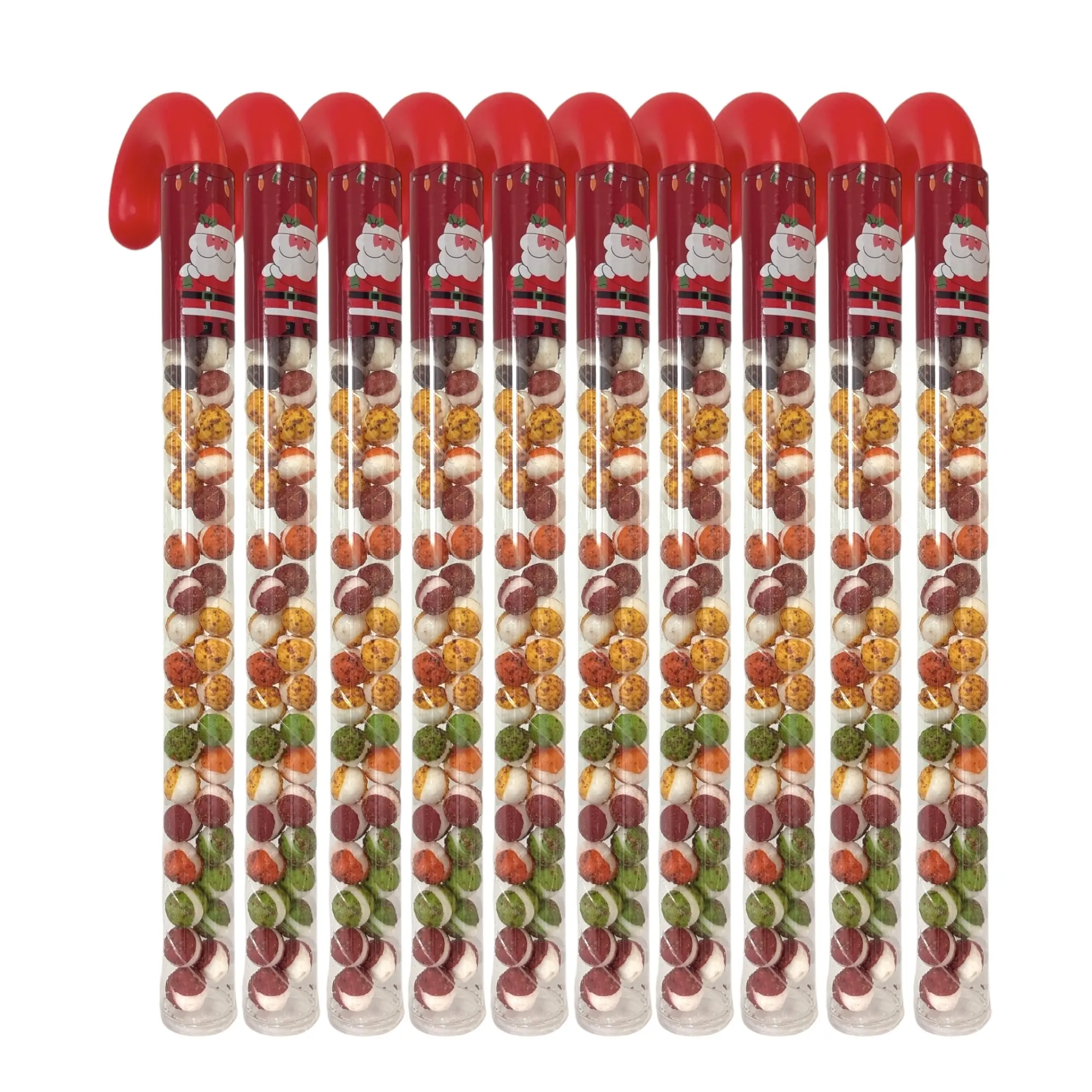 G-BOX Candy Cane Freeze Dried Tajin Chamoy Frettles Pack - 10 Freeze Dried Candy Canes