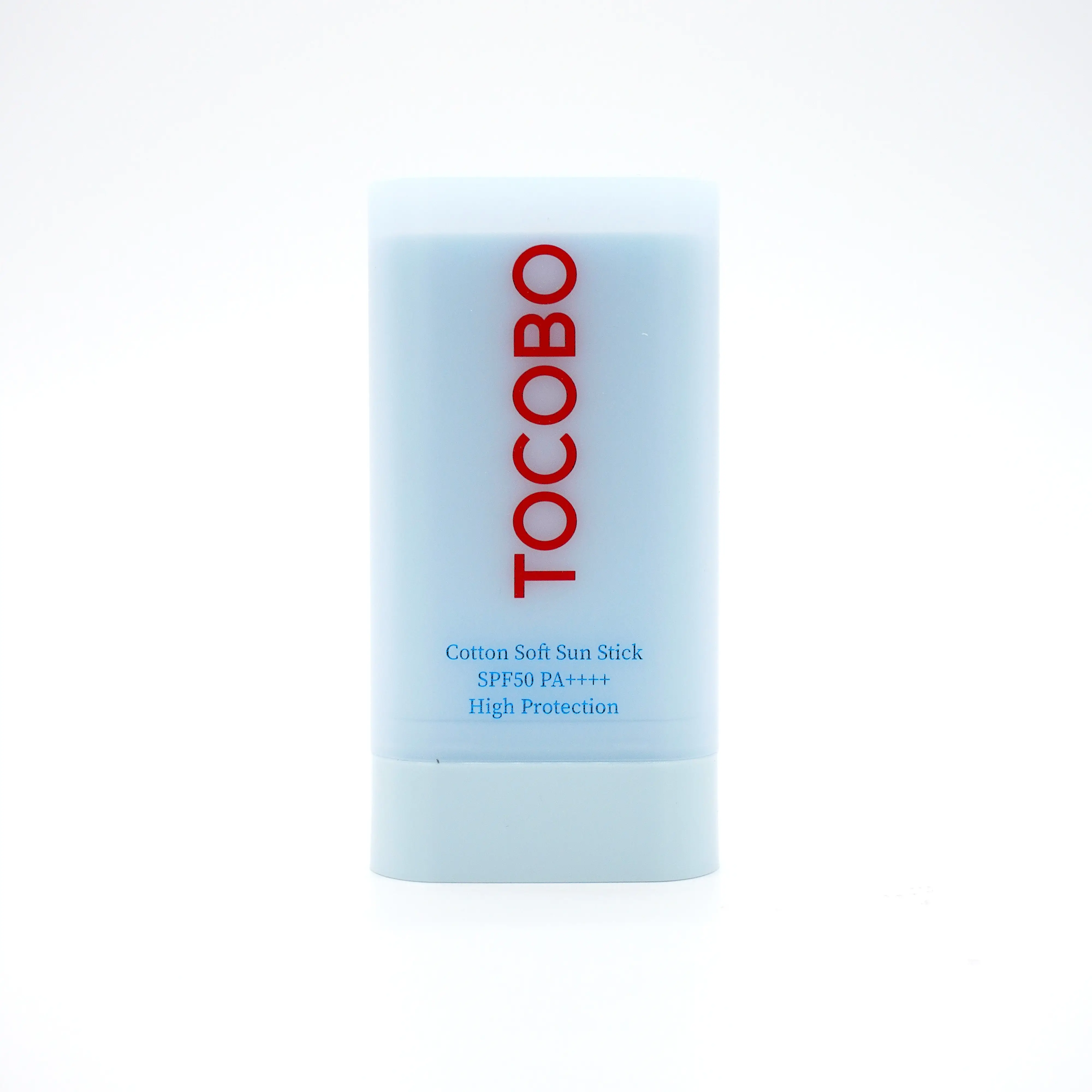TOCOBO Cotton Soft Sun Stick, Lightweight & Hydrating Facial Sunscreen with SPF 50+ PA++++, Nourishing Formula for All Skin Types (19g), Shea
