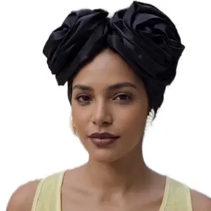Rose Turban - Fashionable Headwear for Women, Soft Breathable Fabric