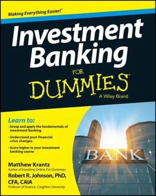 USED-Investment Banking for Dummies by Krantz, Matthew (Paperback)