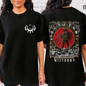 Vintage Mistborn Tee Shirt, Vin Mistborn Shirt, The Hero of Ages, Cosmere Allomancer, Fantasy Lover Shirt, Mistborn Merch