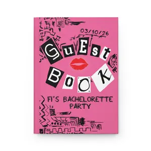 Personalized GUEST Book, MEAN Girls Inspired, Regina George Party Decor