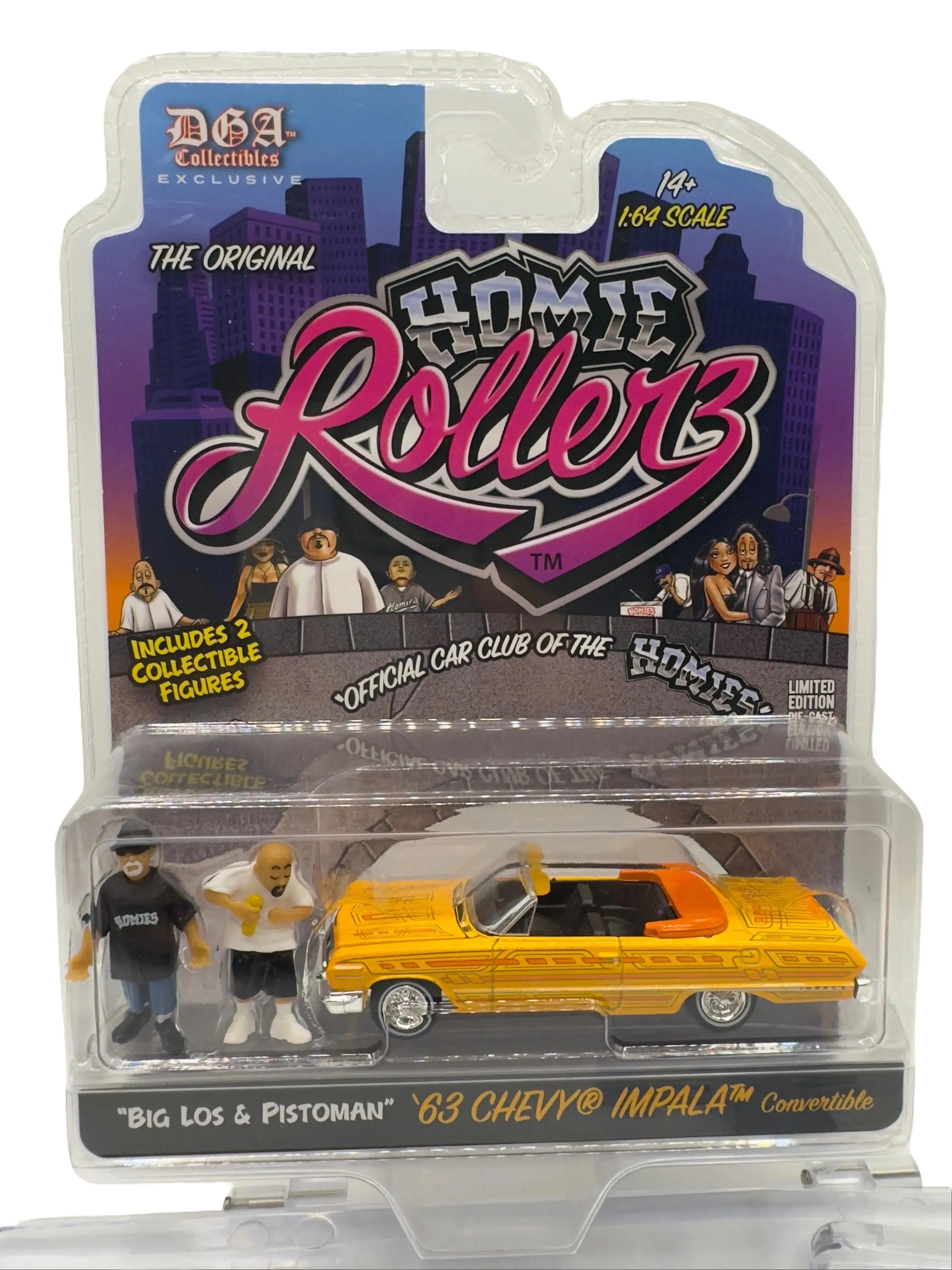 DGA x Greenlight Homie Rollerz 1963 Chevrolet Impala Convertible