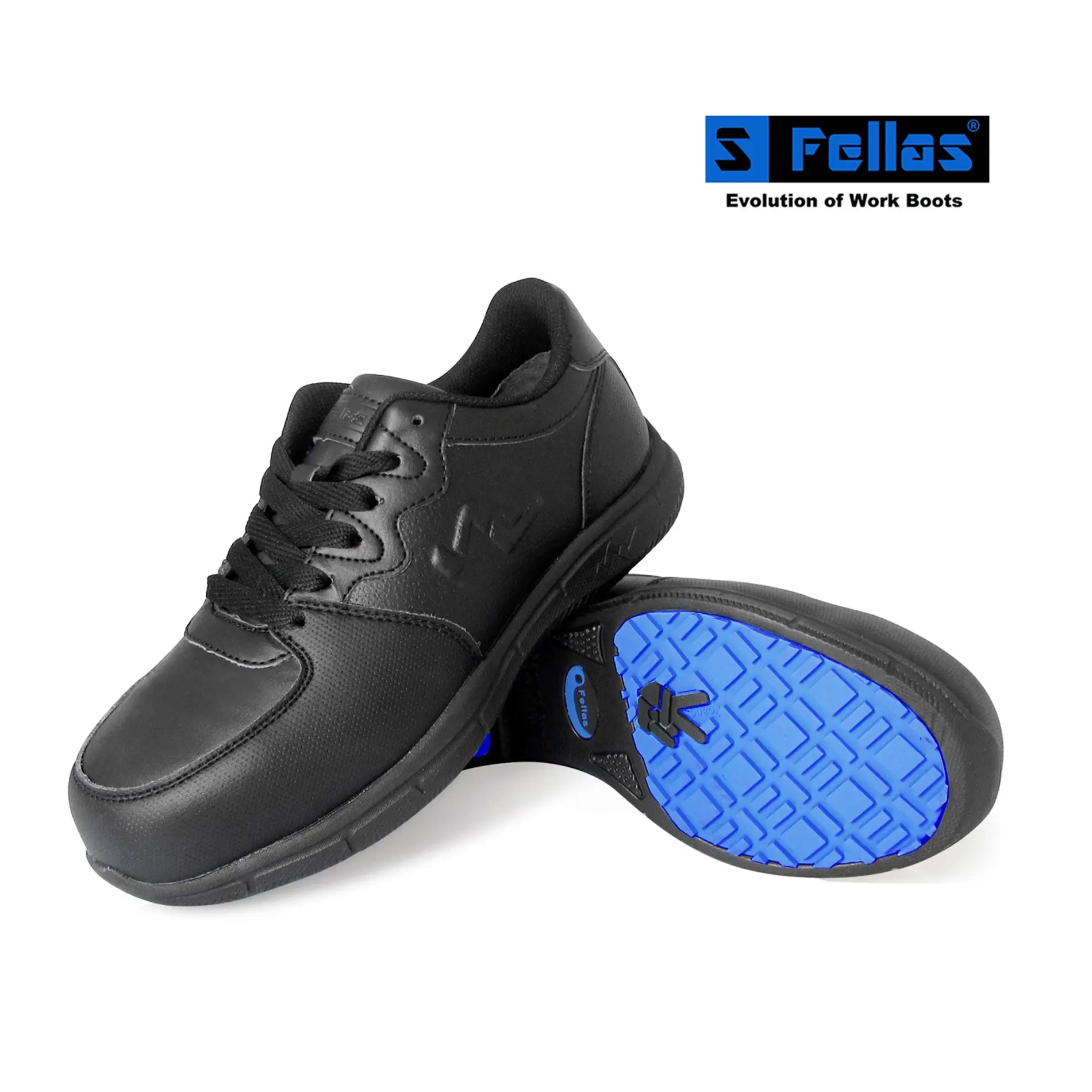 S Fellas by Genuine Grip Women 520 Comp Toe Athletic Work Shoes