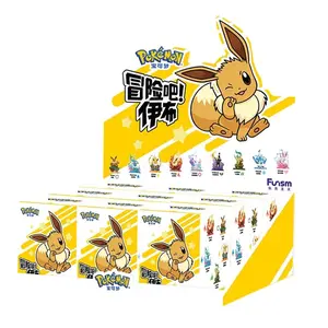 Pokémon Adventure Eevee Series Sylveon Blind Box Original Funism Collectible Art Vinyl Action Figure Toy Anime ACG Collectors