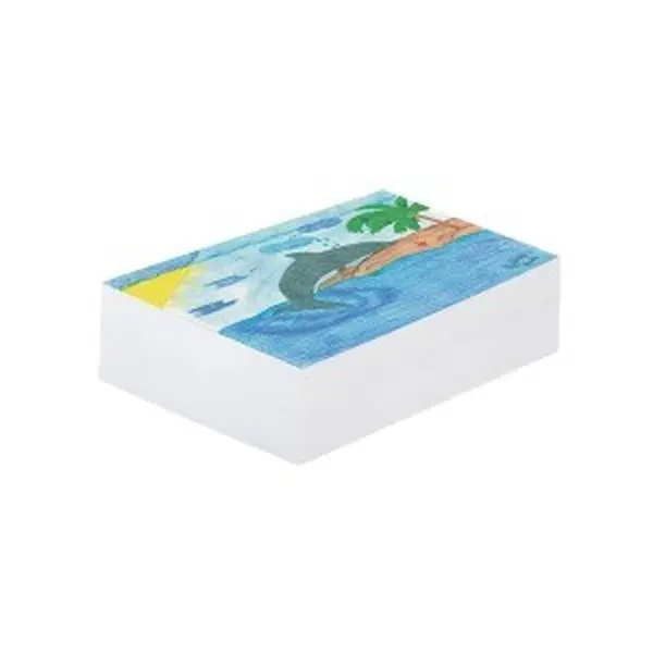 212 MAIN Tru-Rite Recycled Newsprint Reams - Durable Drawing Notebook, 9x12 in Unruled Fill Blank Journal for Office Stationery & Computers Office Equipment